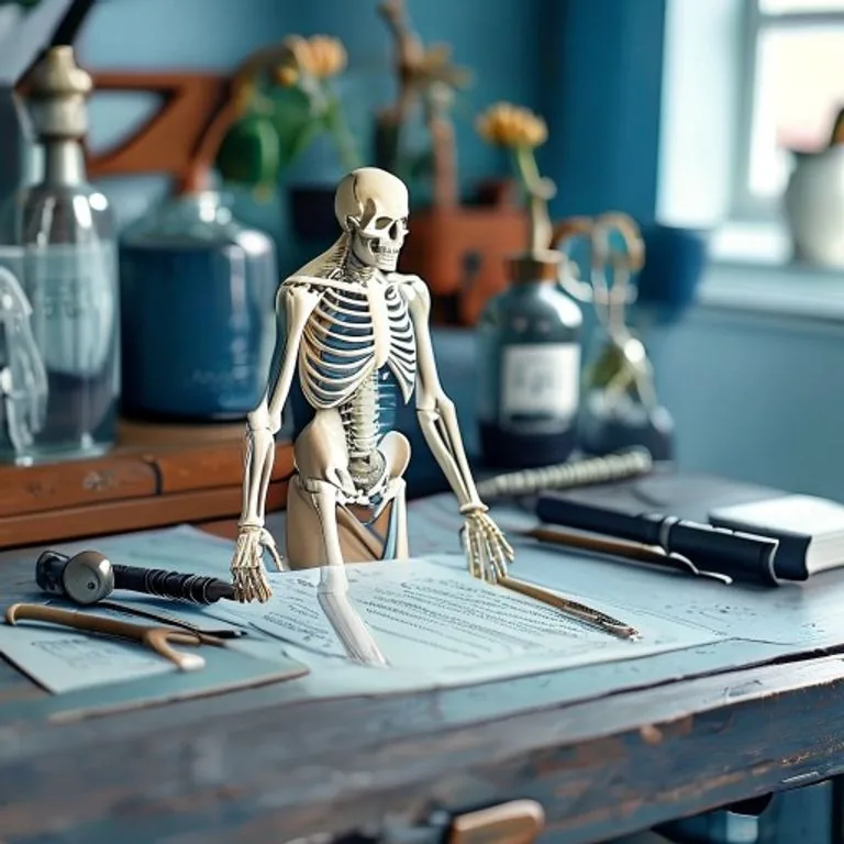 Alte anatomische Illustration