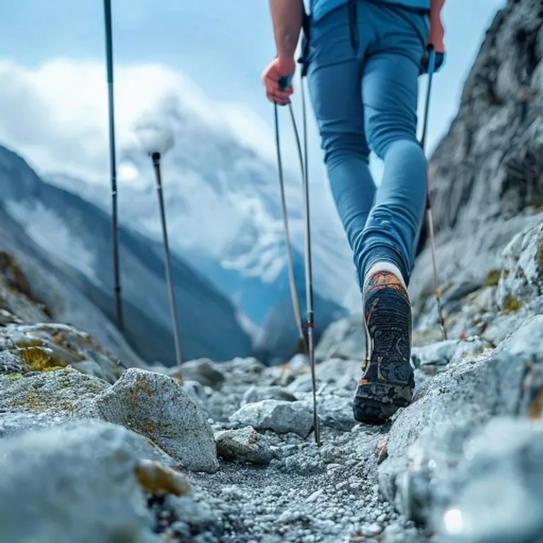 Wanderweg in den Bergen